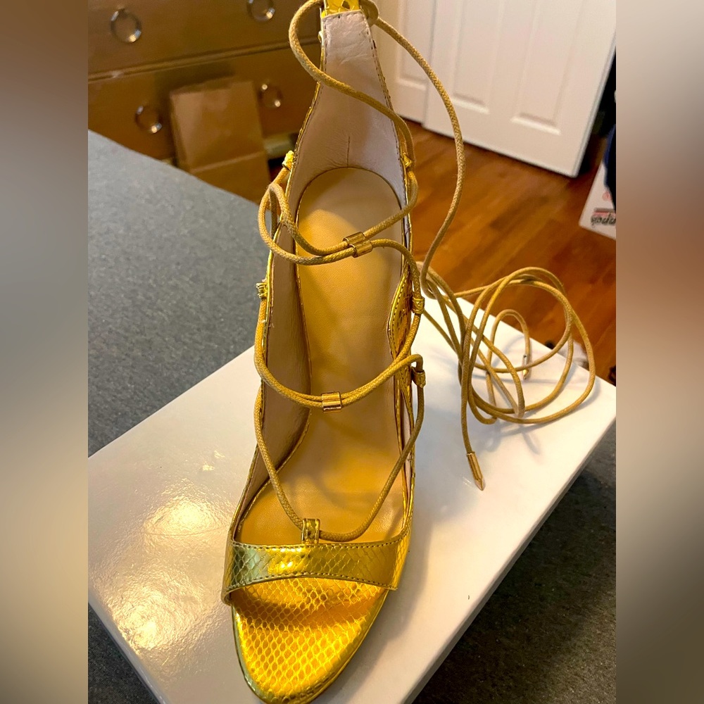Gold Heels